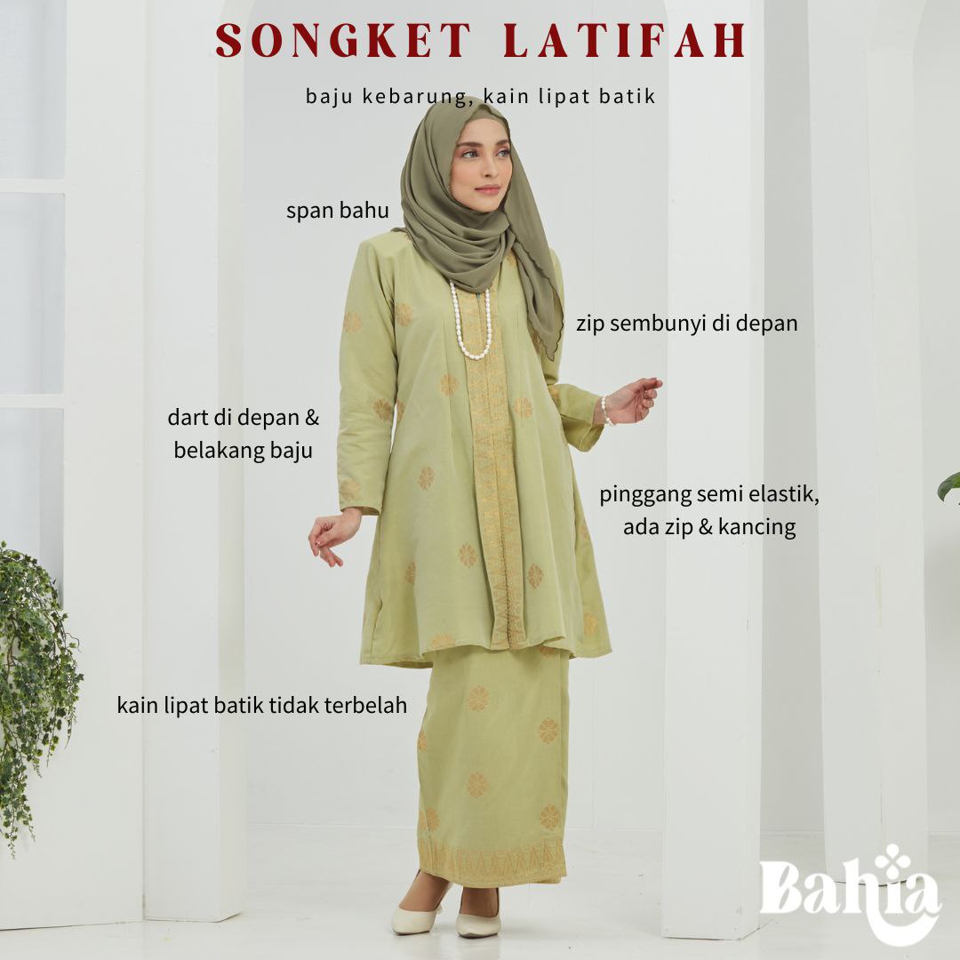 Kurung Songket Latifah (Kebarung)