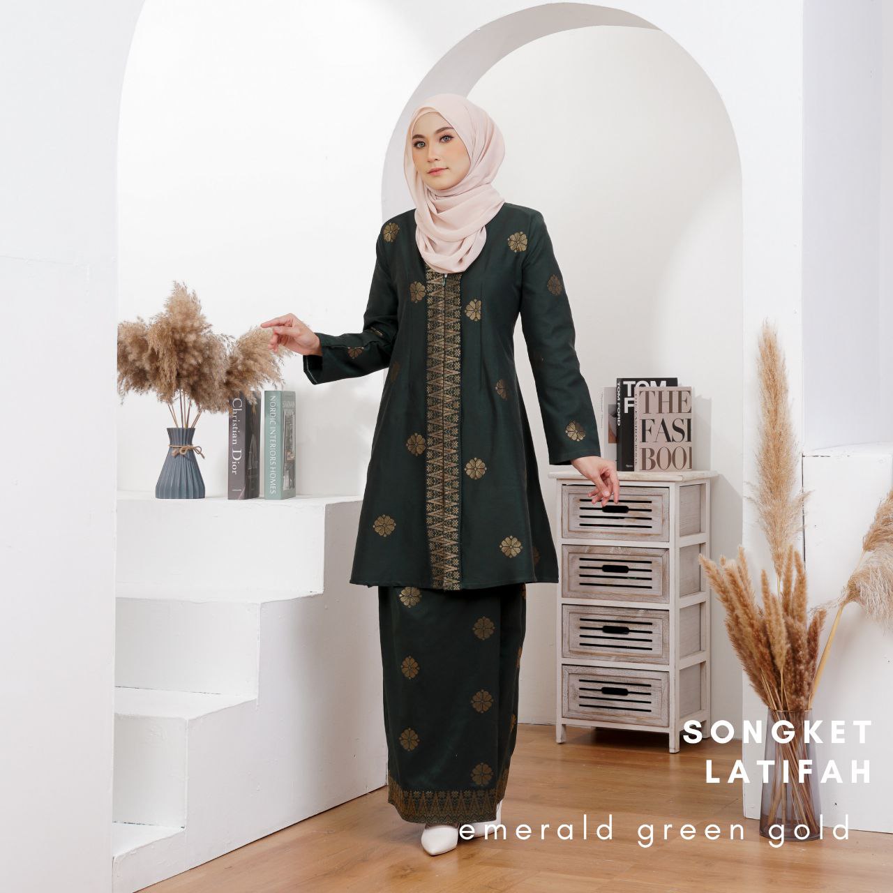 Kurung Songket Latifah (Kebarung)