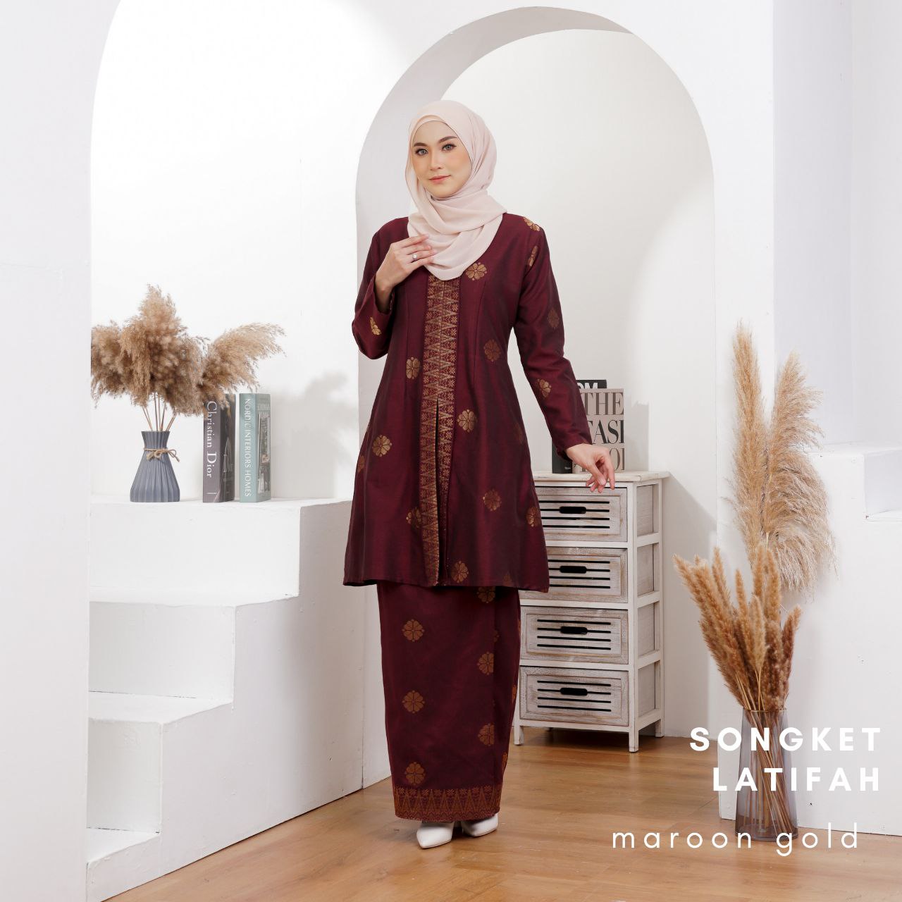 Kurung Songket Latifah (Kebarung)