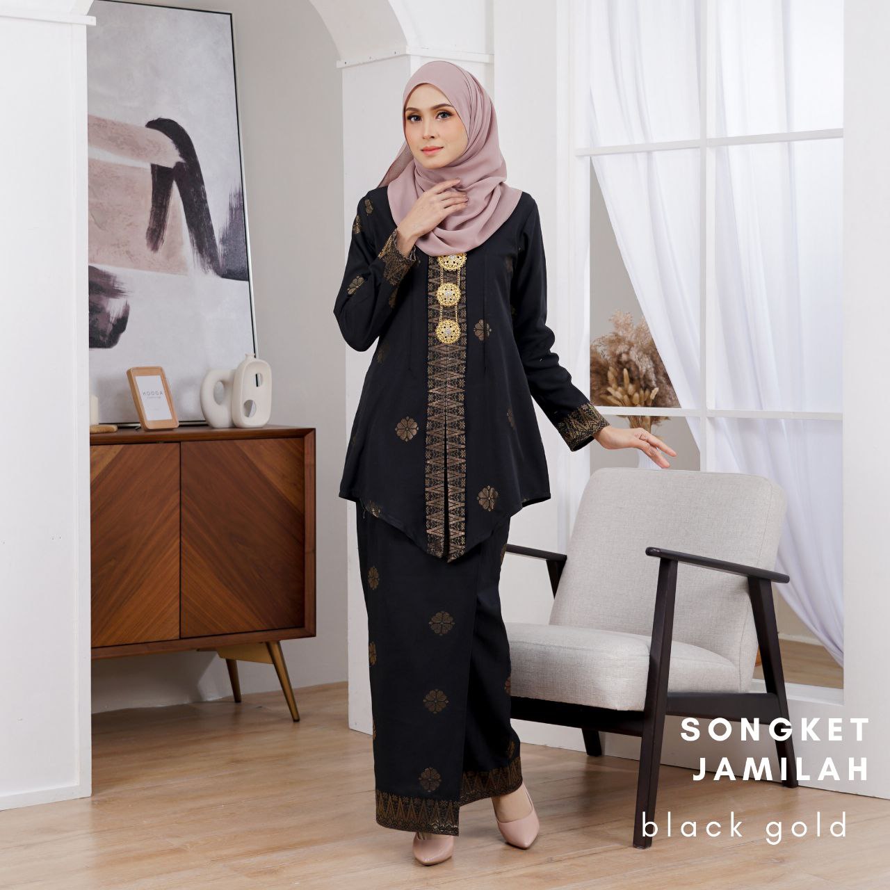 Kurung Songket Jamilah (Kebaya)