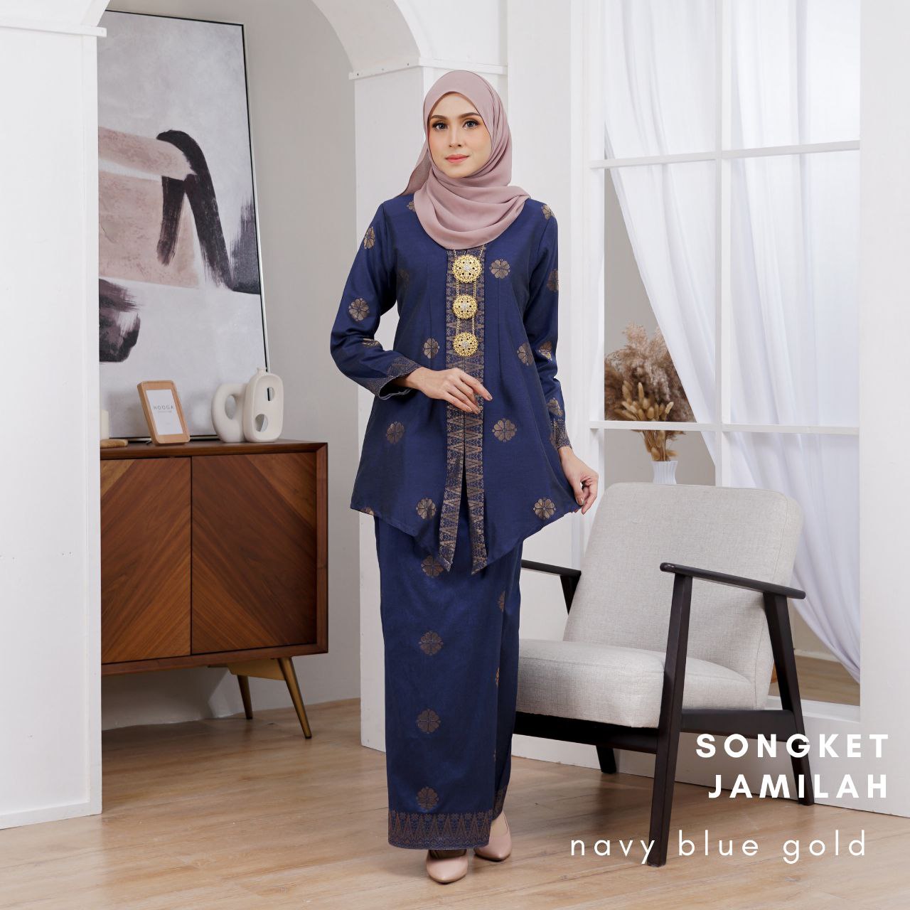 Kurung Songket Jamilah (Kebaya)