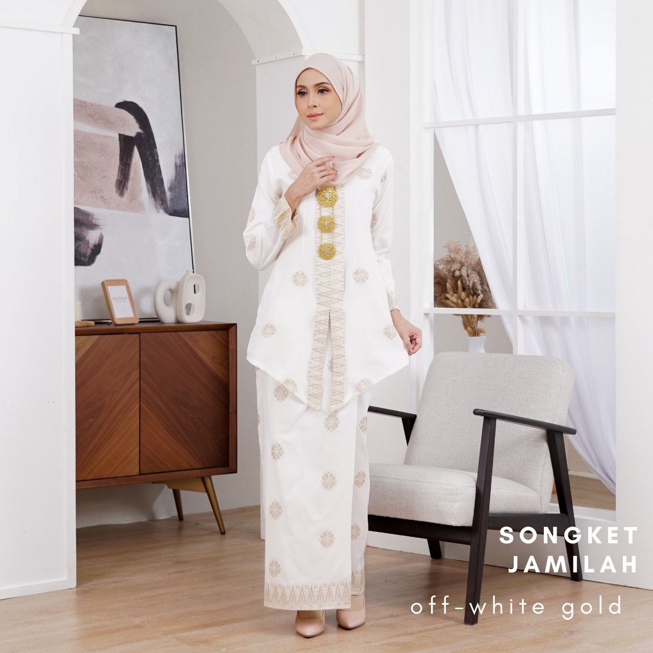 Kurung Songket Jamilah (Kebaya)