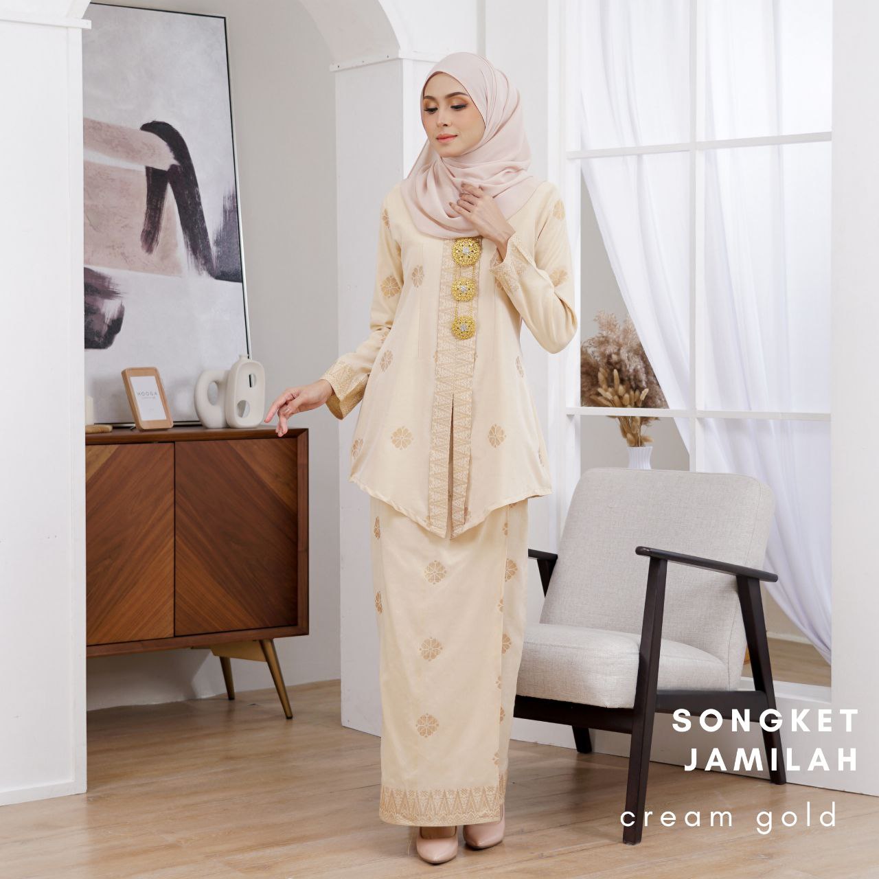 Kurung Songket Jamilah (Kebaya)