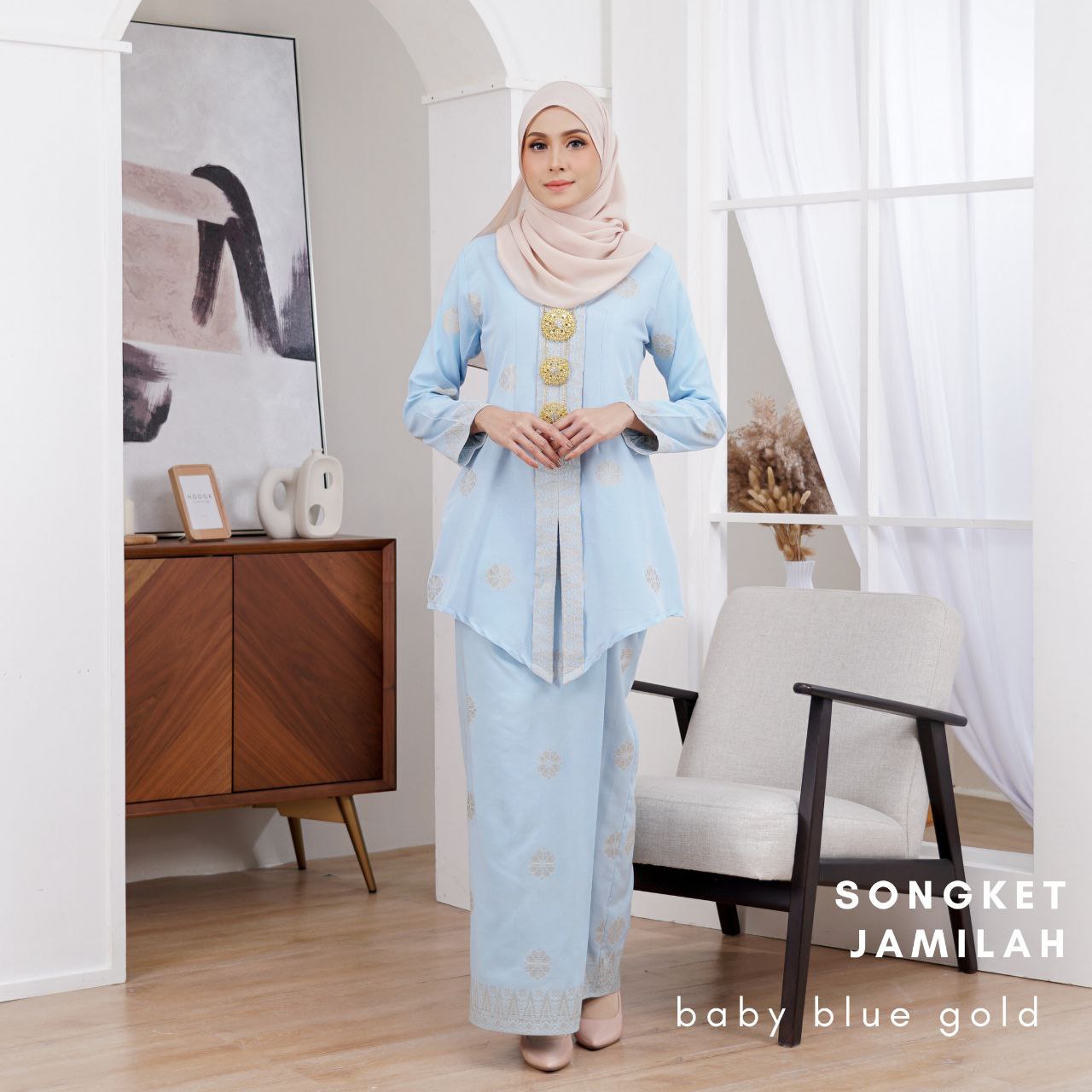 Kurung Songket Jamilah (Kebaya)