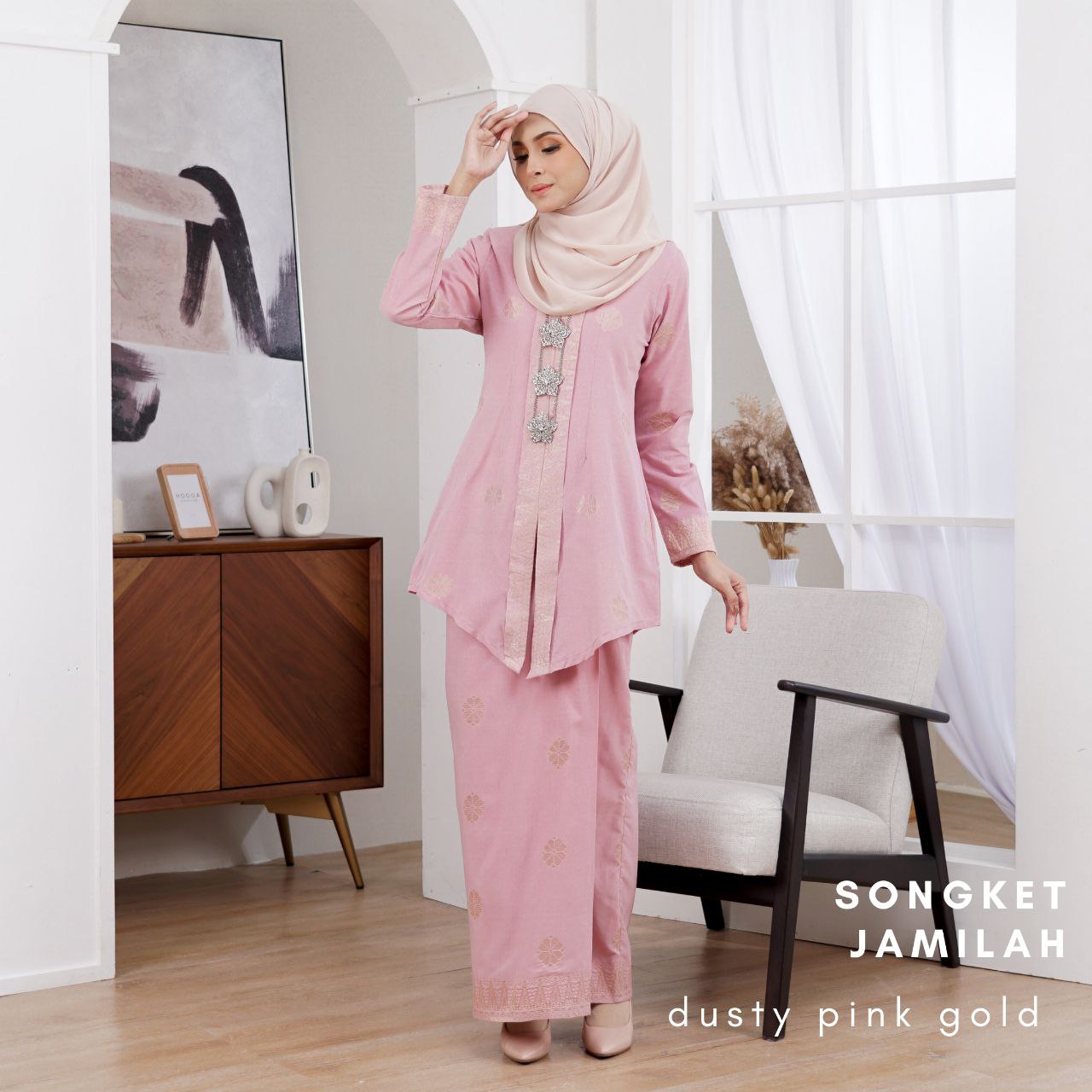 Kurung Songket Jamilah (Kebaya)