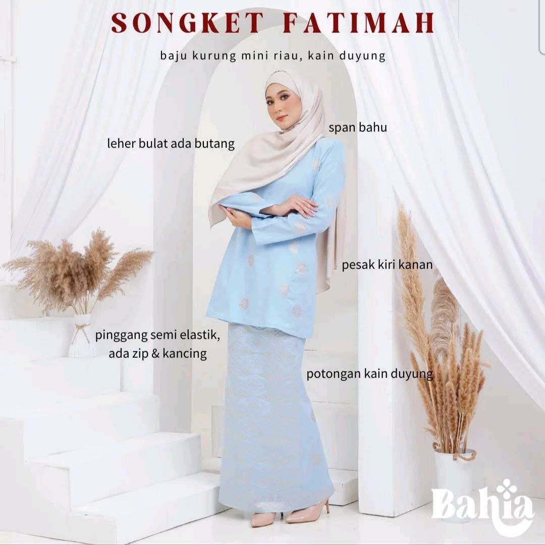 Kurung Songket Fatimah (Kurung RIau)