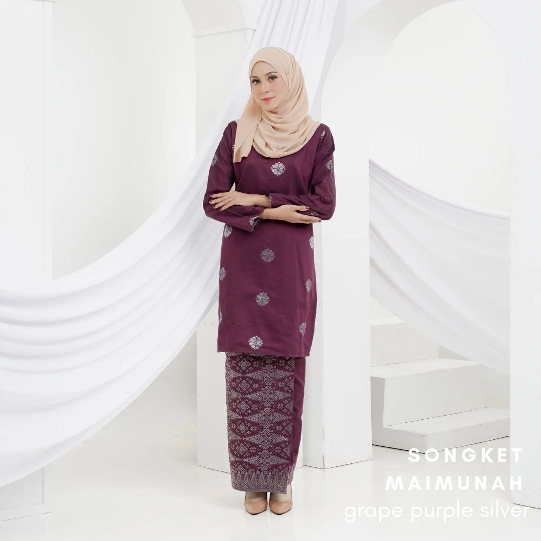 Kurung Songket Maimunah (Kurung Moden)