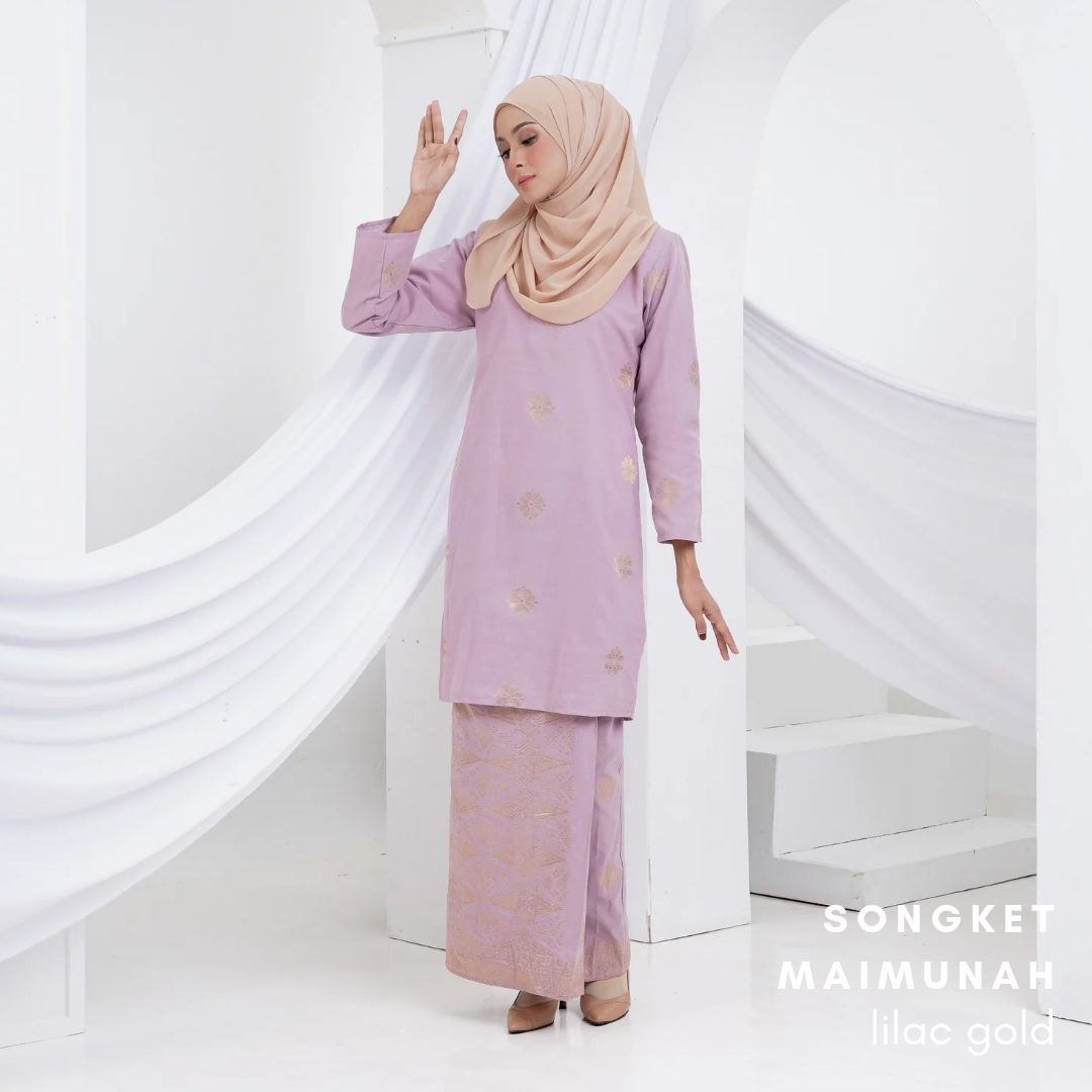 Kurung Songket Maimunah (Kurung Moden)