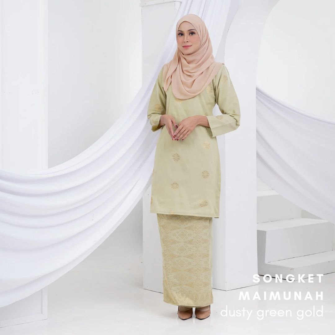 Kurung Songket Maimunah (Kurung Moden)