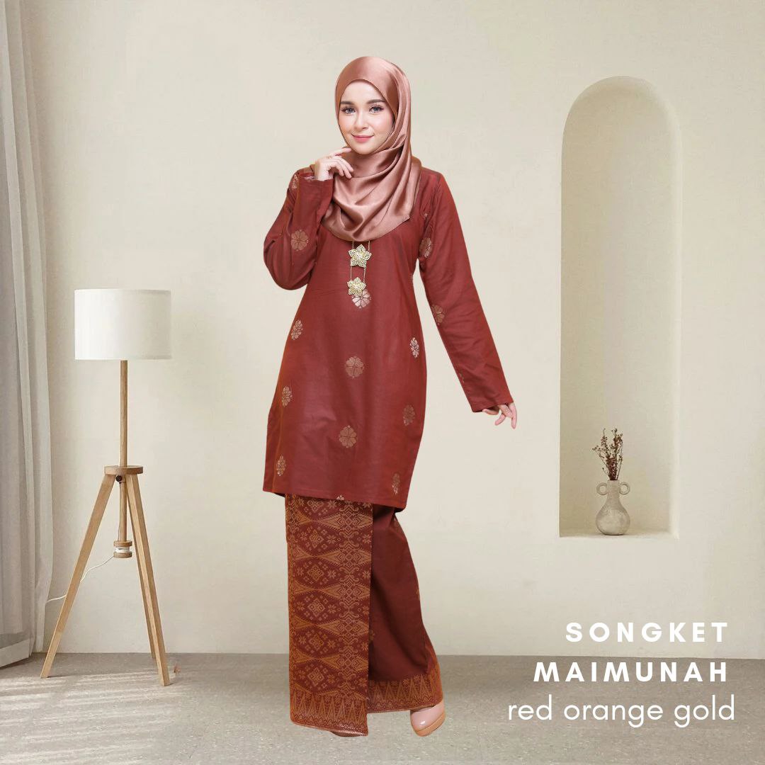 Kurung Songket Maimunah (Kurung Moden)