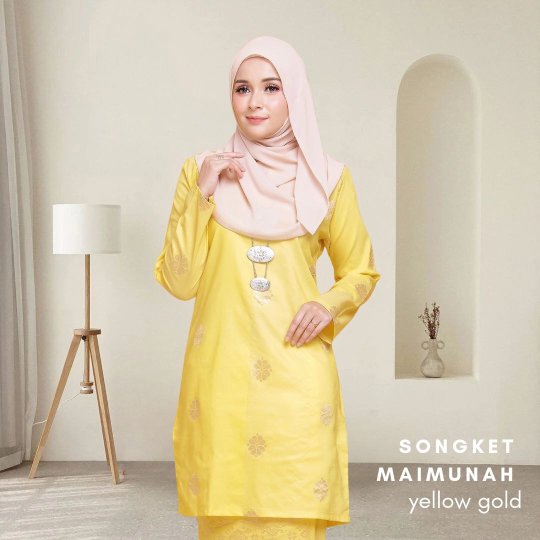 Kurung Songket Maimunah (Kurung Moden)