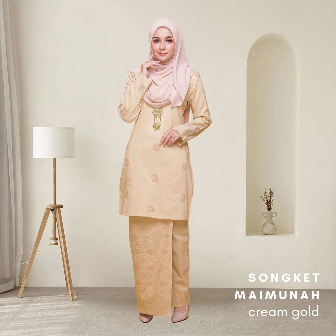 Kurung Songket Maimunah (Kurung Moden)