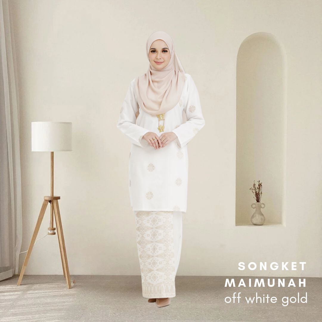 Kurung Songket Maimunah (Kurung Moden)
