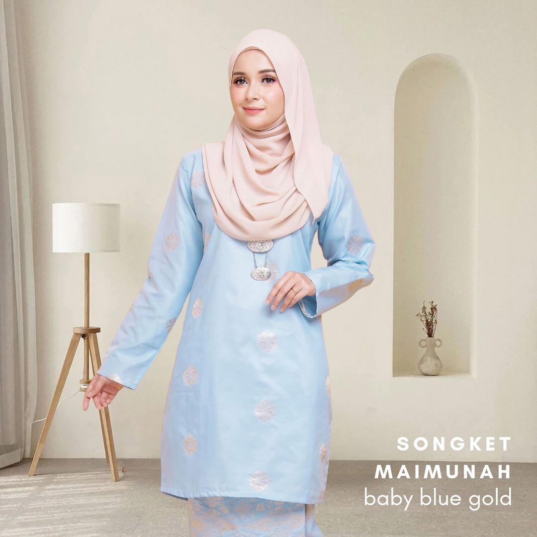 Kurung Songket Maimunah (Kurung Moden)