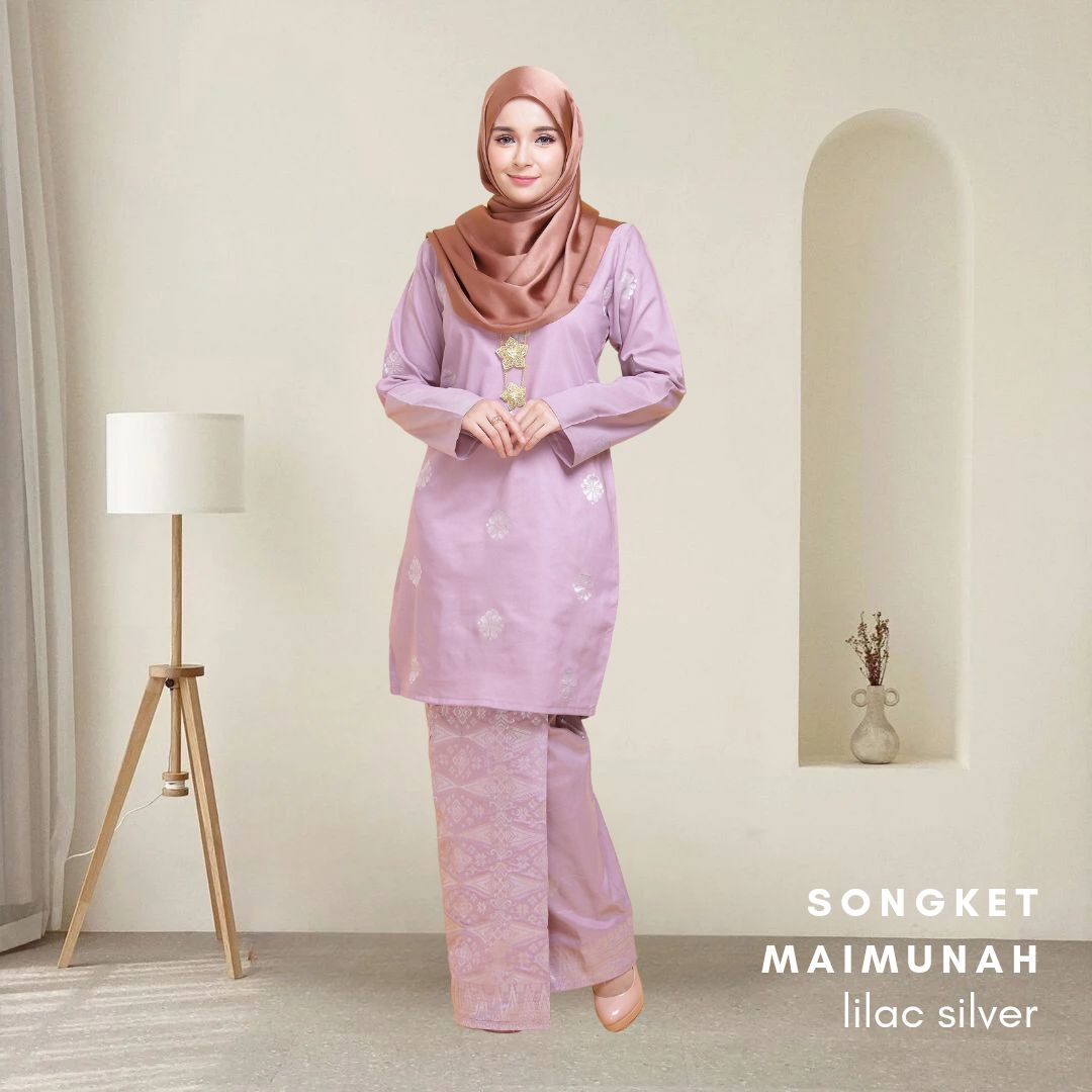 Kurung Songket Maimunah (Kurung Moden)