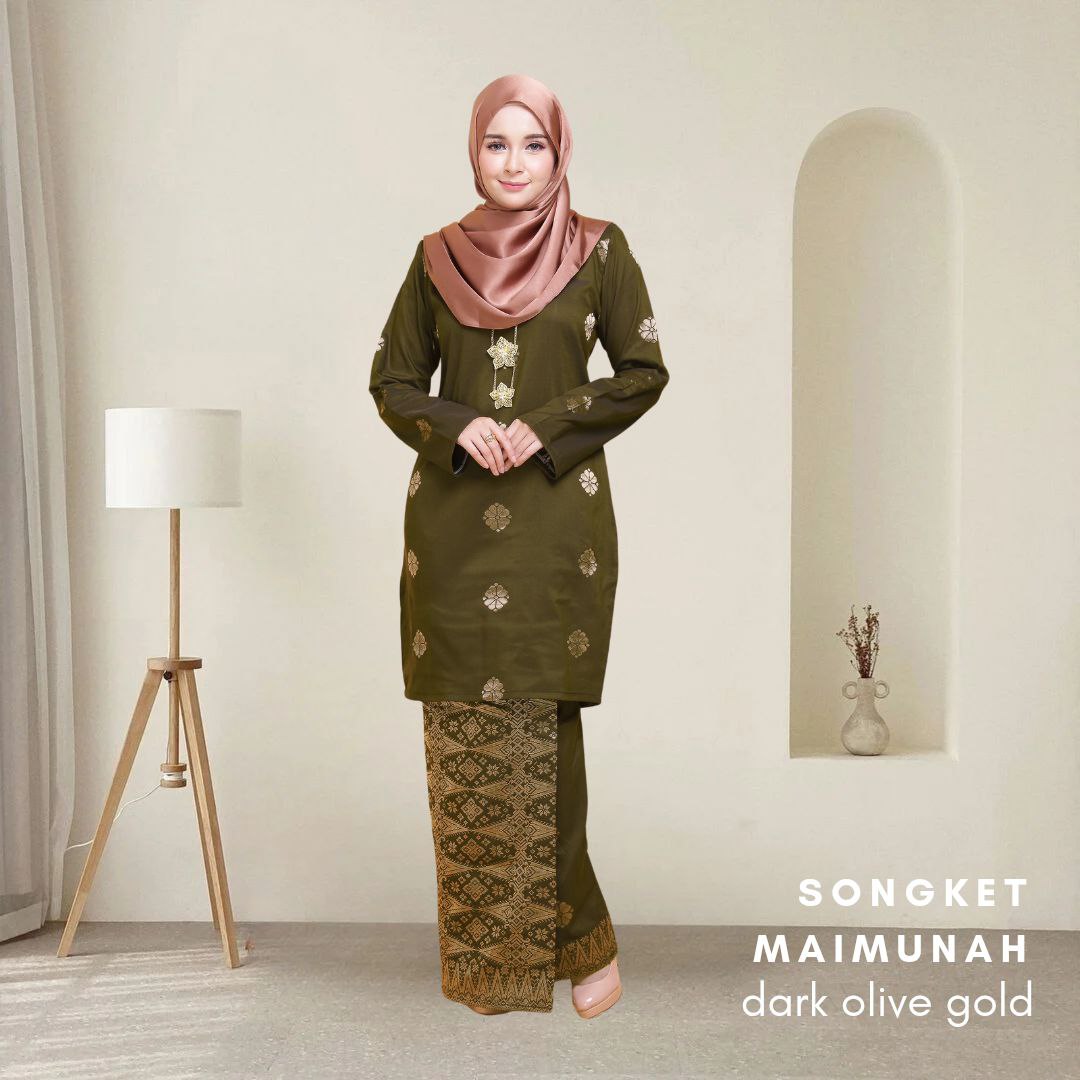 Kurung Songket Maimunah (Kurung Moden)
