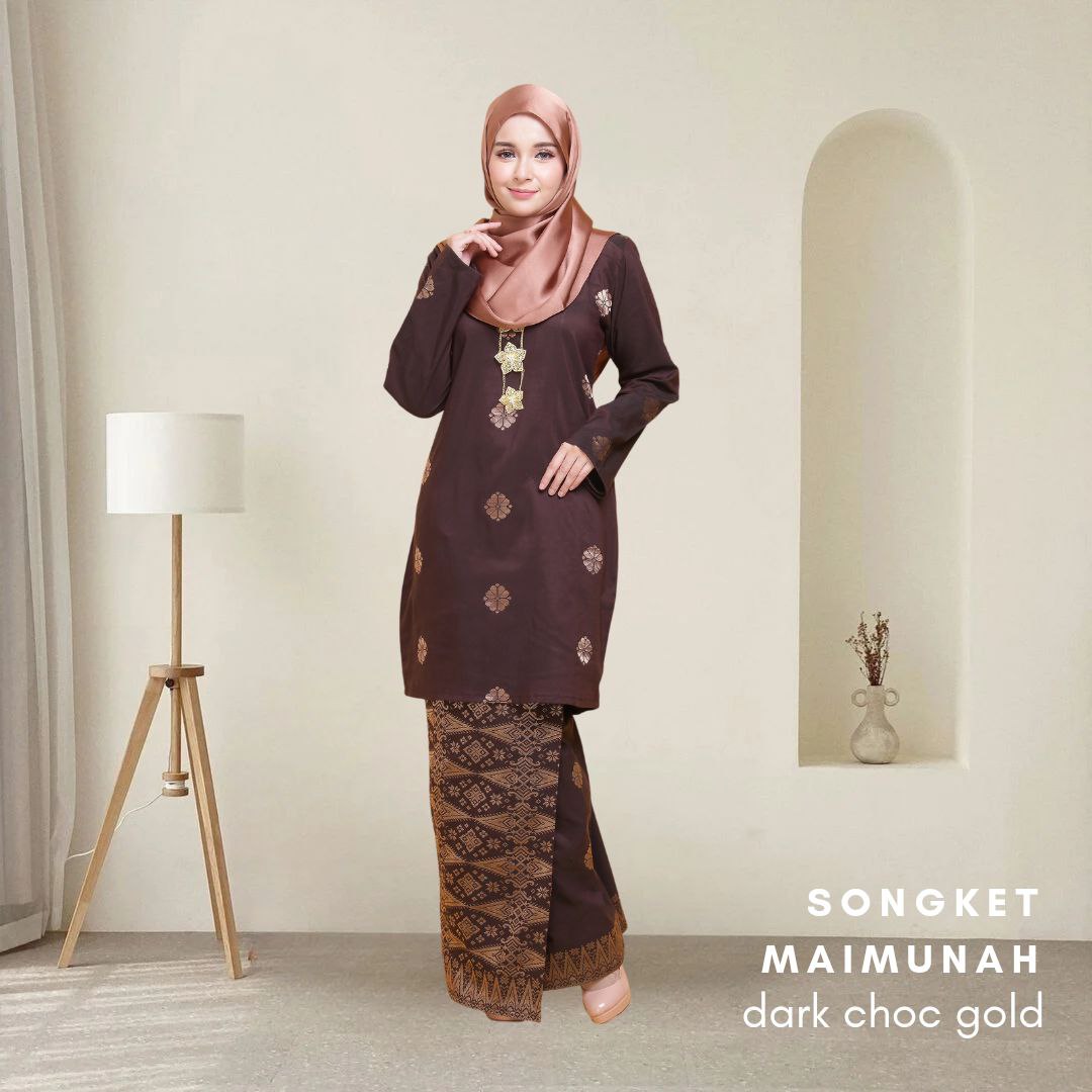 Kurung Songket Maimunah (Kurung Moden)