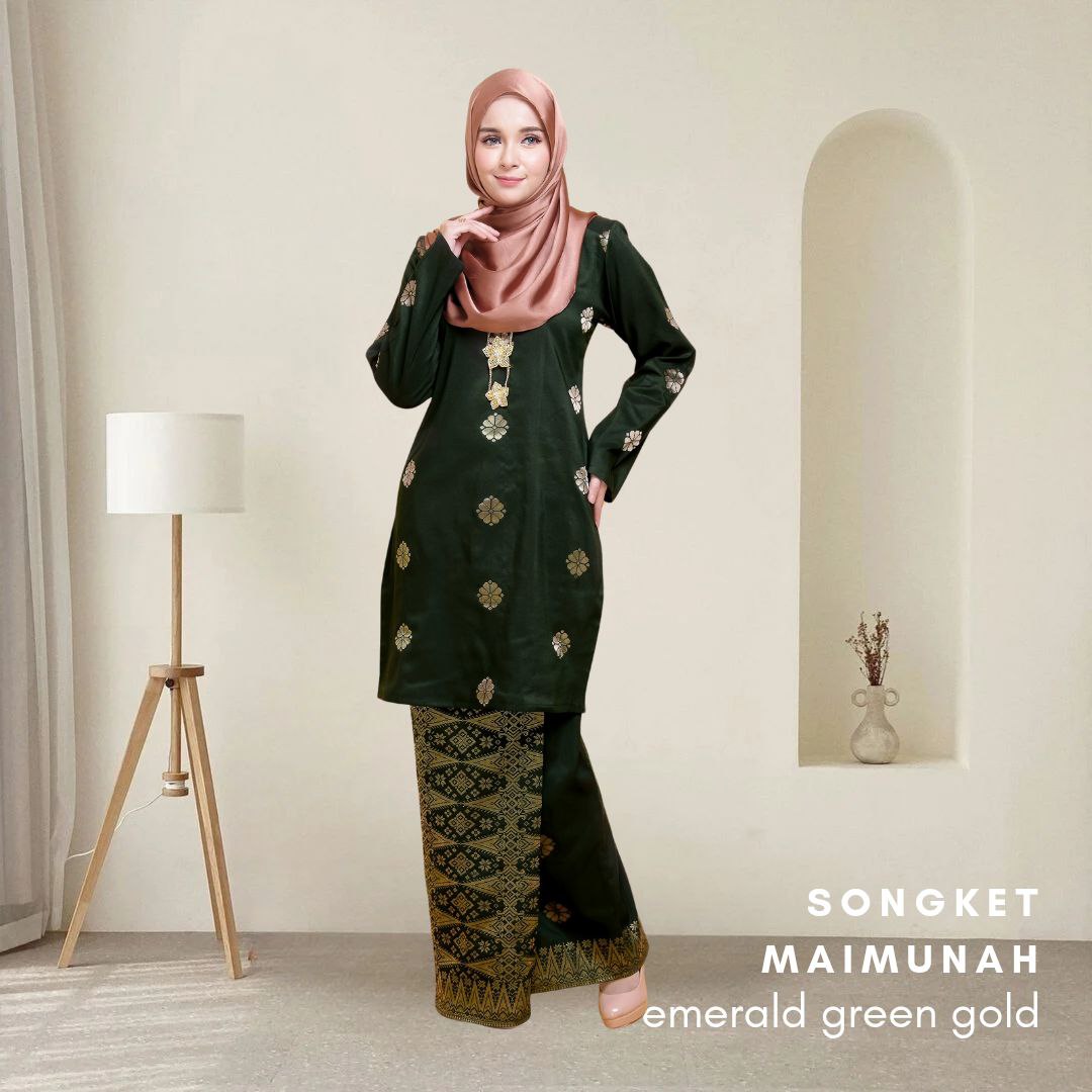 Kurung Songket Maimunah (Kurung Moden)