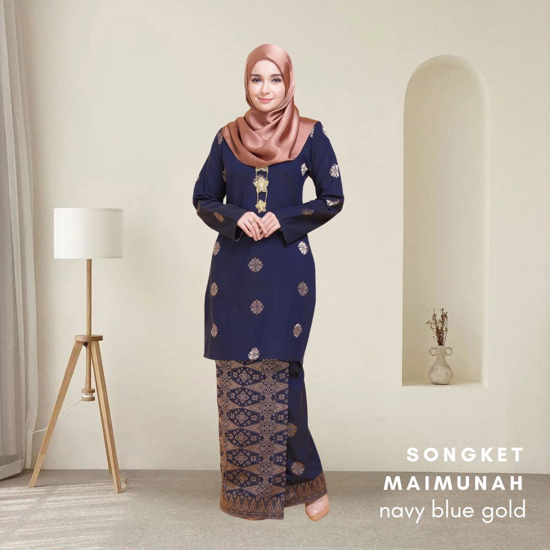 Kurung Songket Maimunah (Kurung Moden)