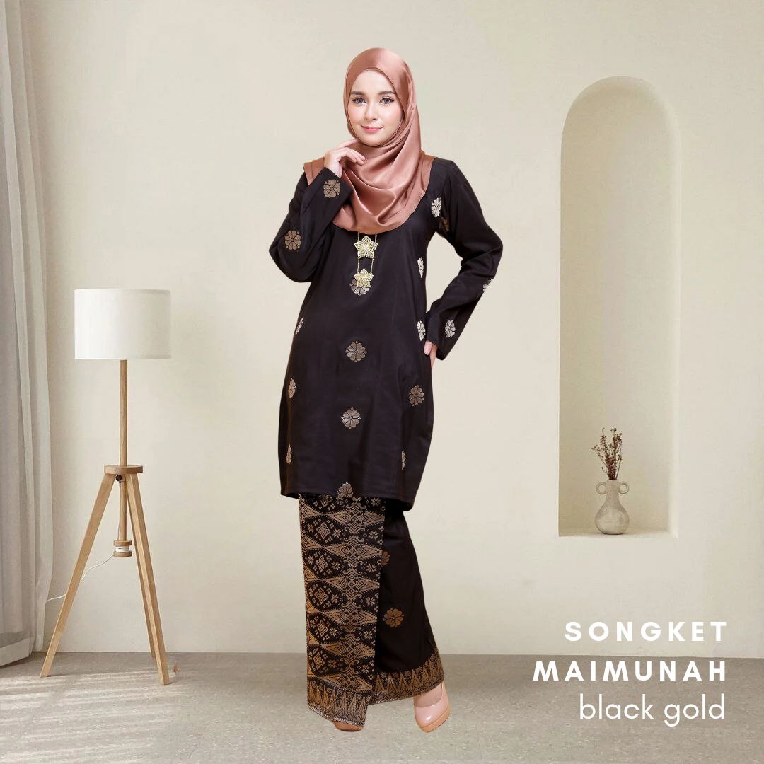 Kurung Songket Maimunah (Kurung Moden)