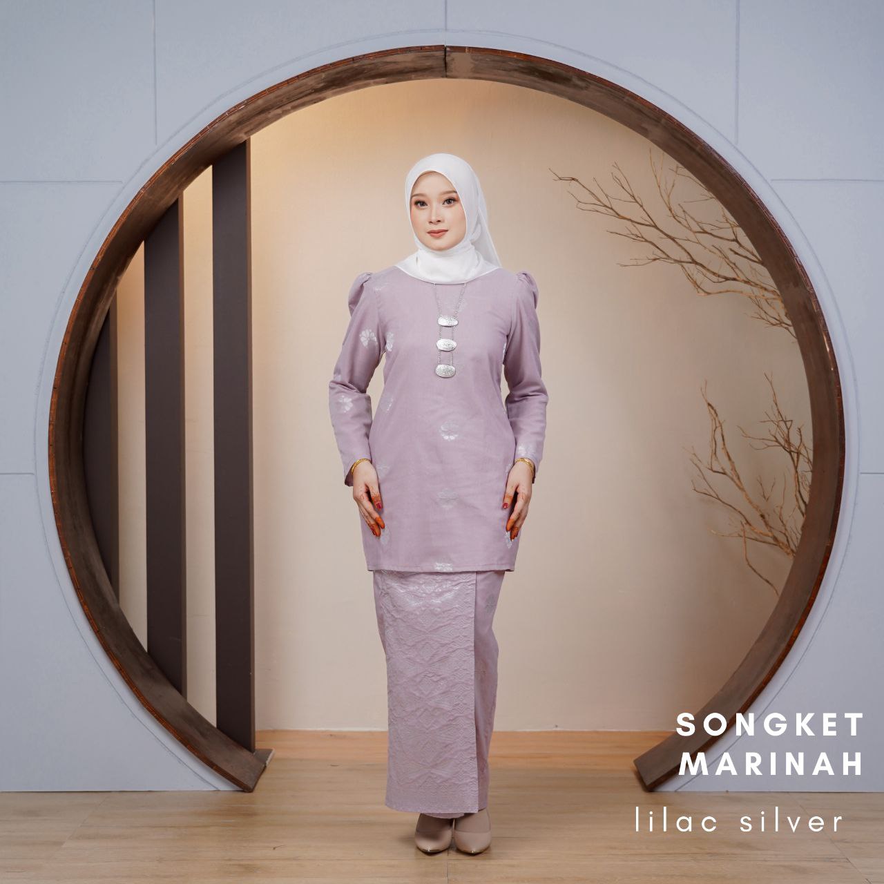 Kurung Songket Marinah (Kurung Mini Moden)