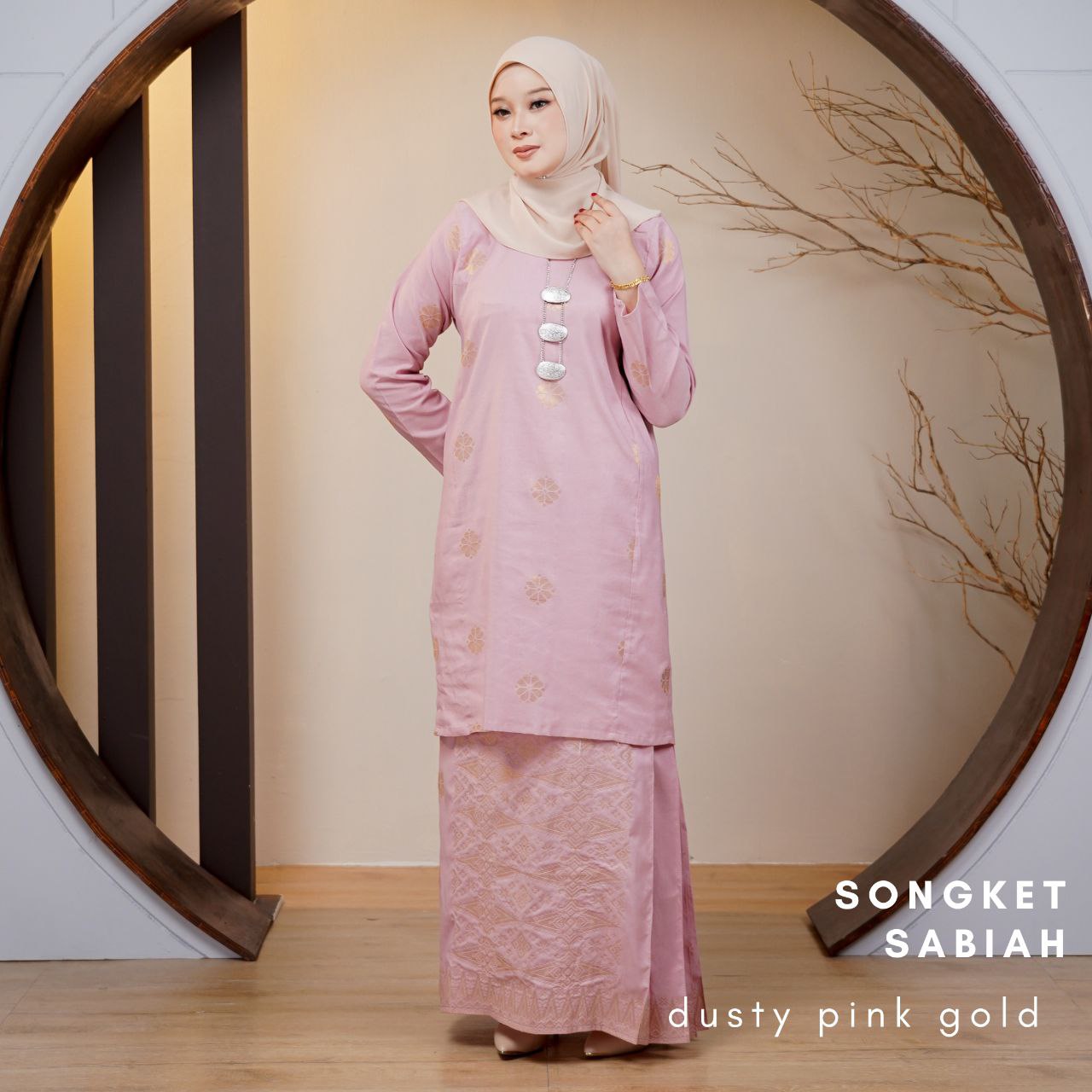 Kurung Songket Sabiah (Kurung Johor)
