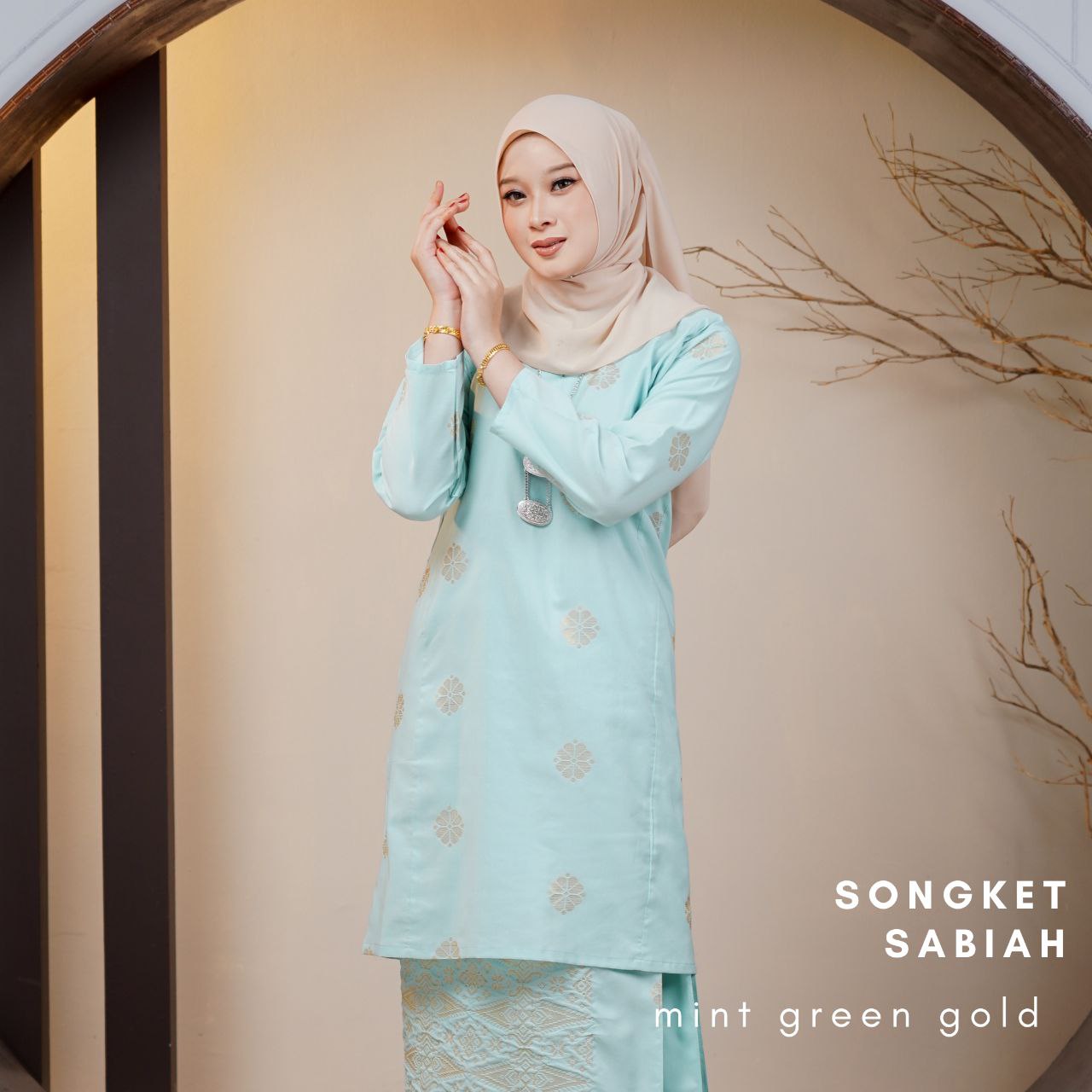 Kurung Songket Sabiah (Kurung Johor)