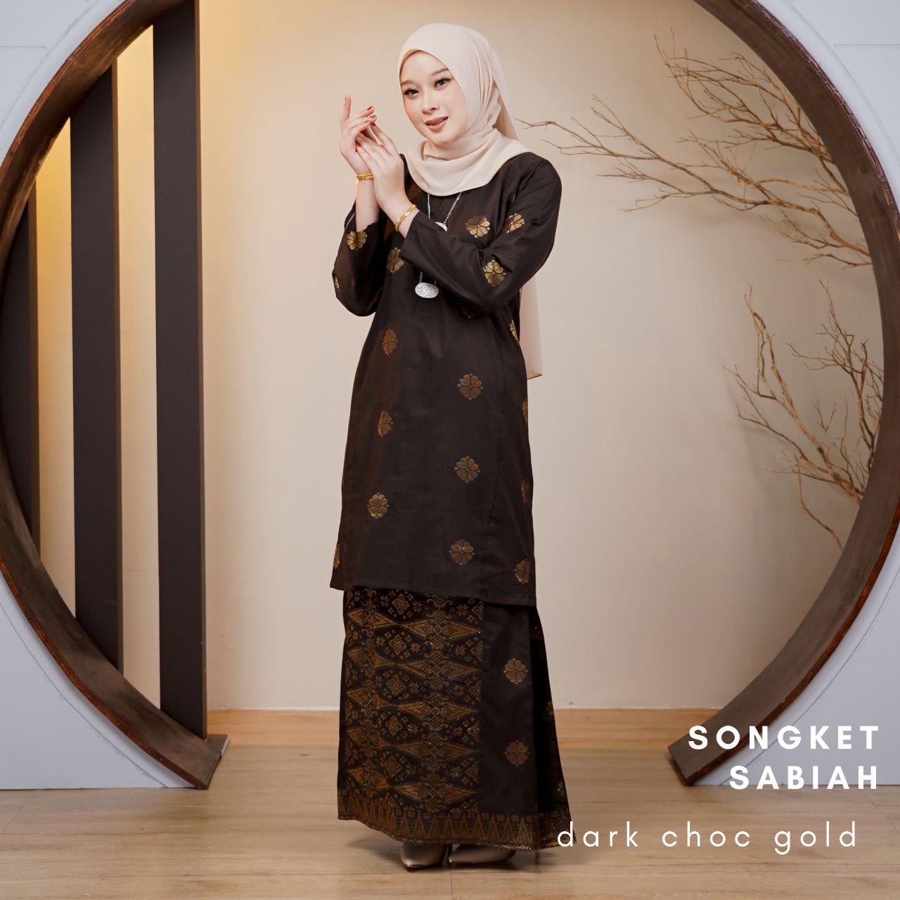 Kurung Songket Sabiah (Kurung Johor)