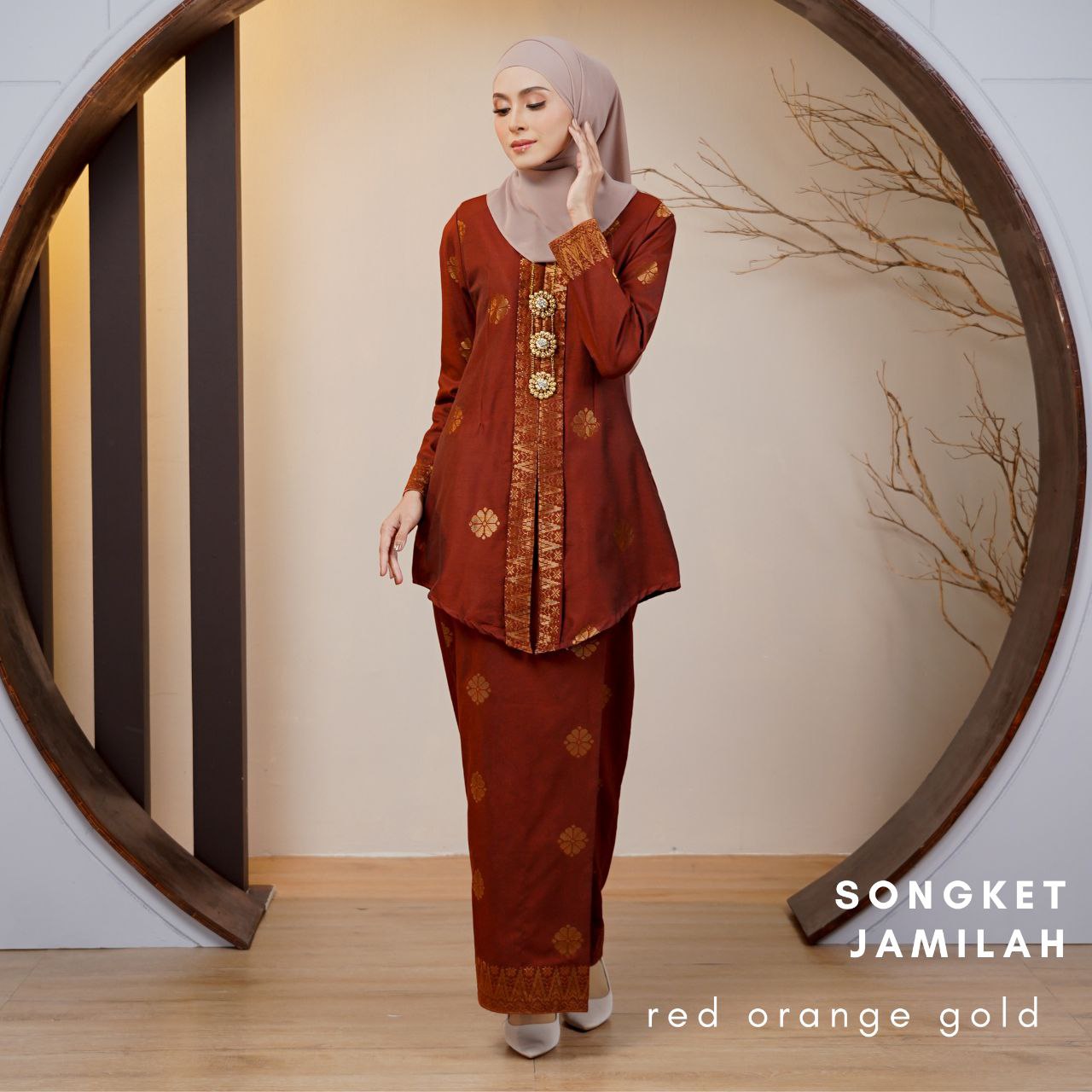 Kurung Songket Jamilah (Kebaya)