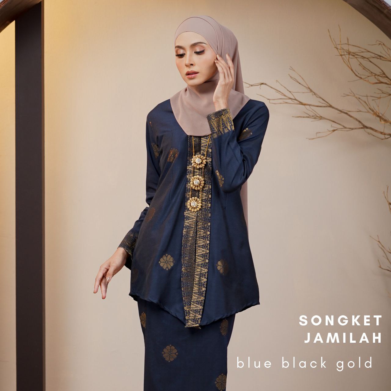 Kurung Songket Jamilah (Kebaya)