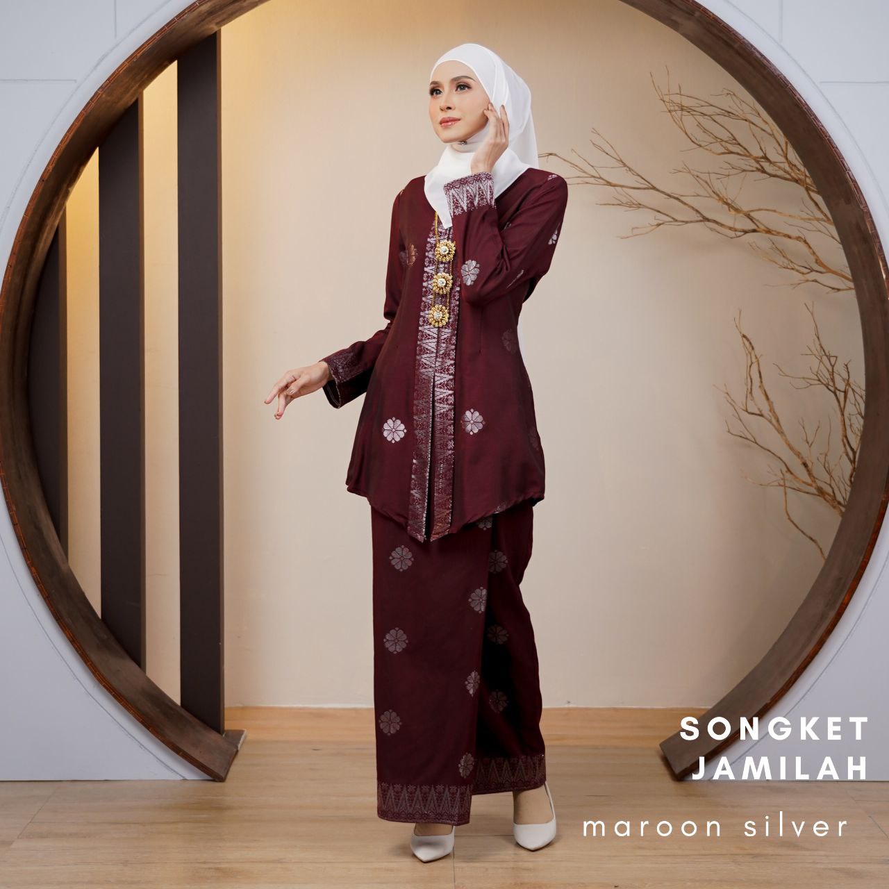 Kurung Songket Jamilah (Kebaya)