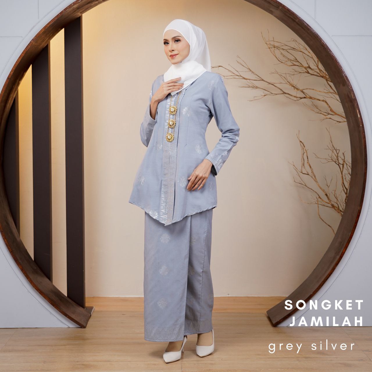 Kurung Songket Jamilah (Kebaya)