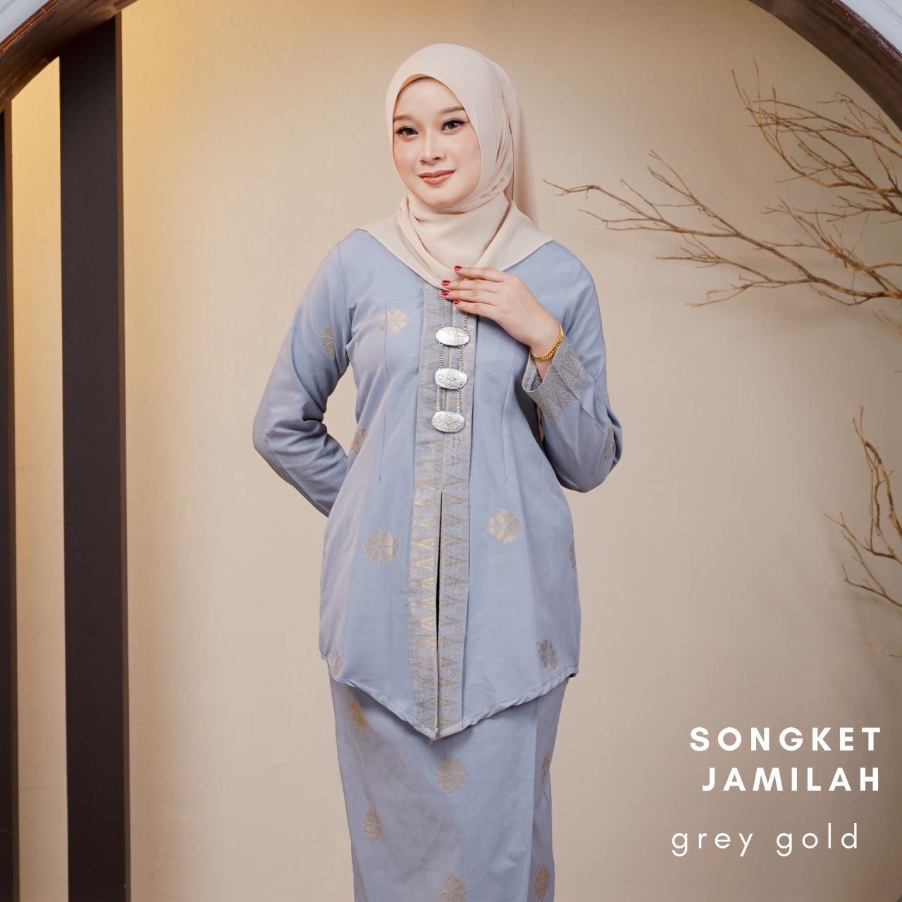 Kurung Songket Jamilah (Kebaya)