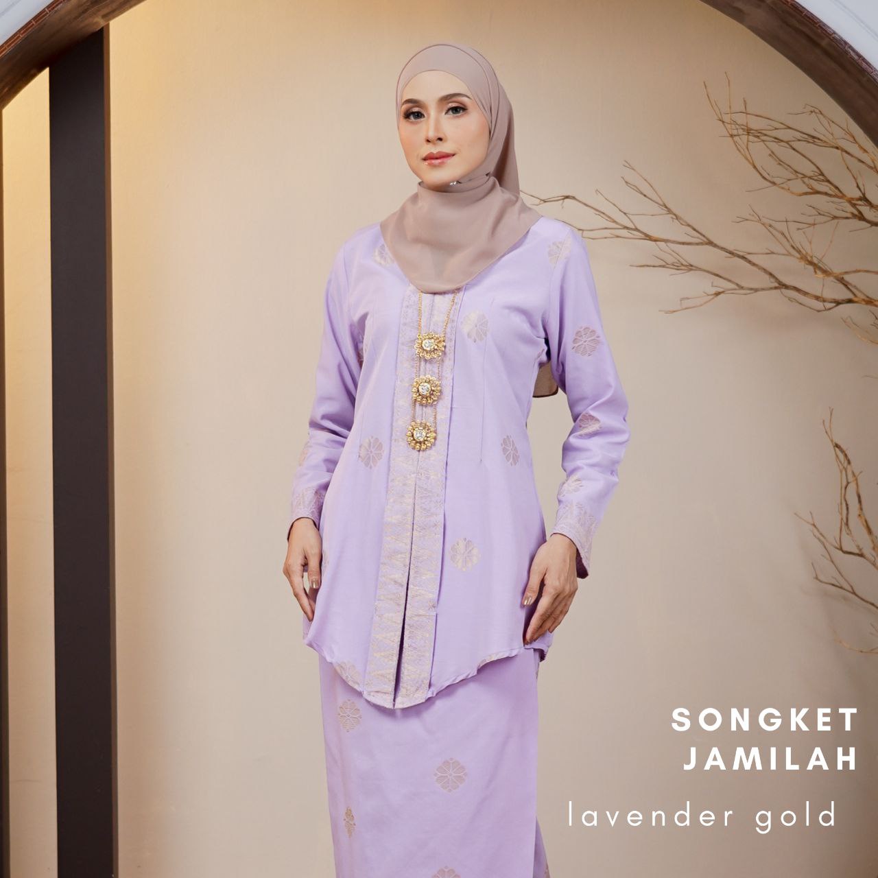 Kurung Songket Jamilah (Kebaya)