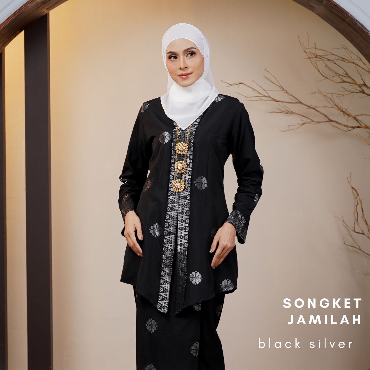 Kurung Songket Jamilah (Kebaya)