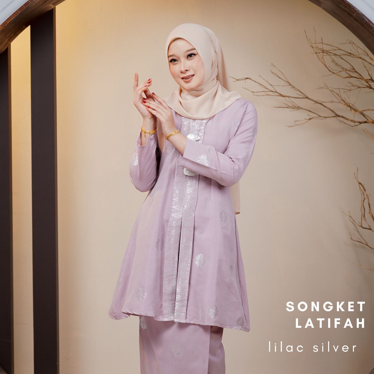 Kurung Songket Latifah (Kebarung)