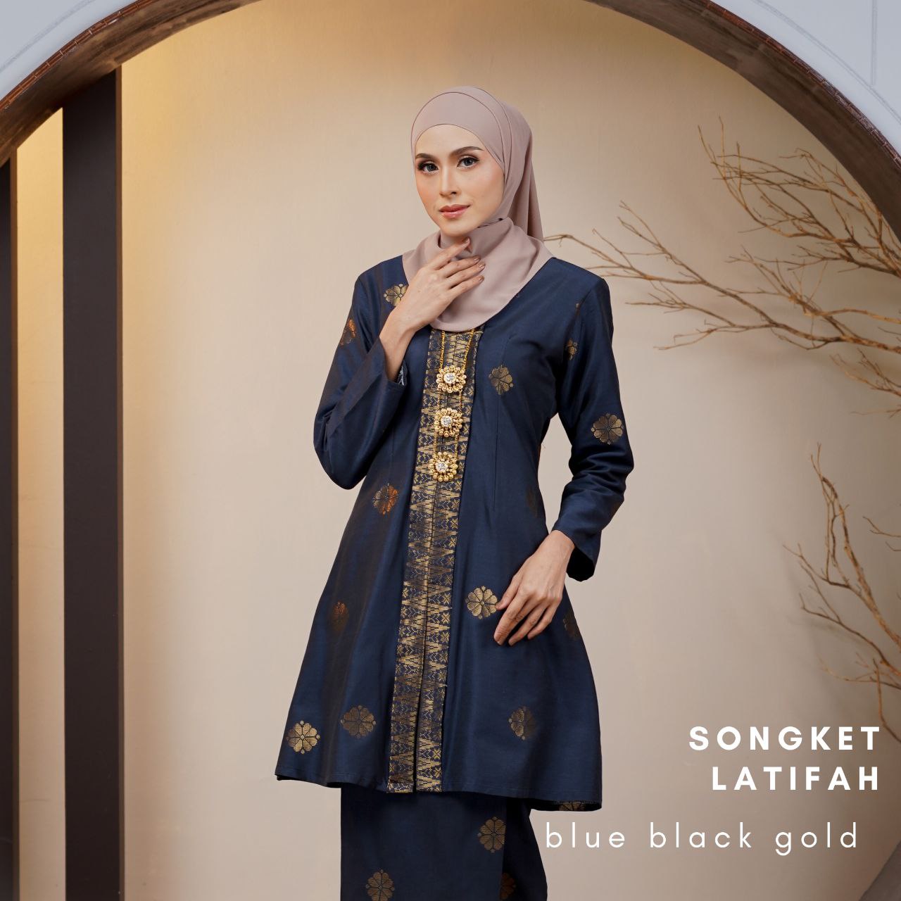 Kurung Songket Latifah (Kebarung)