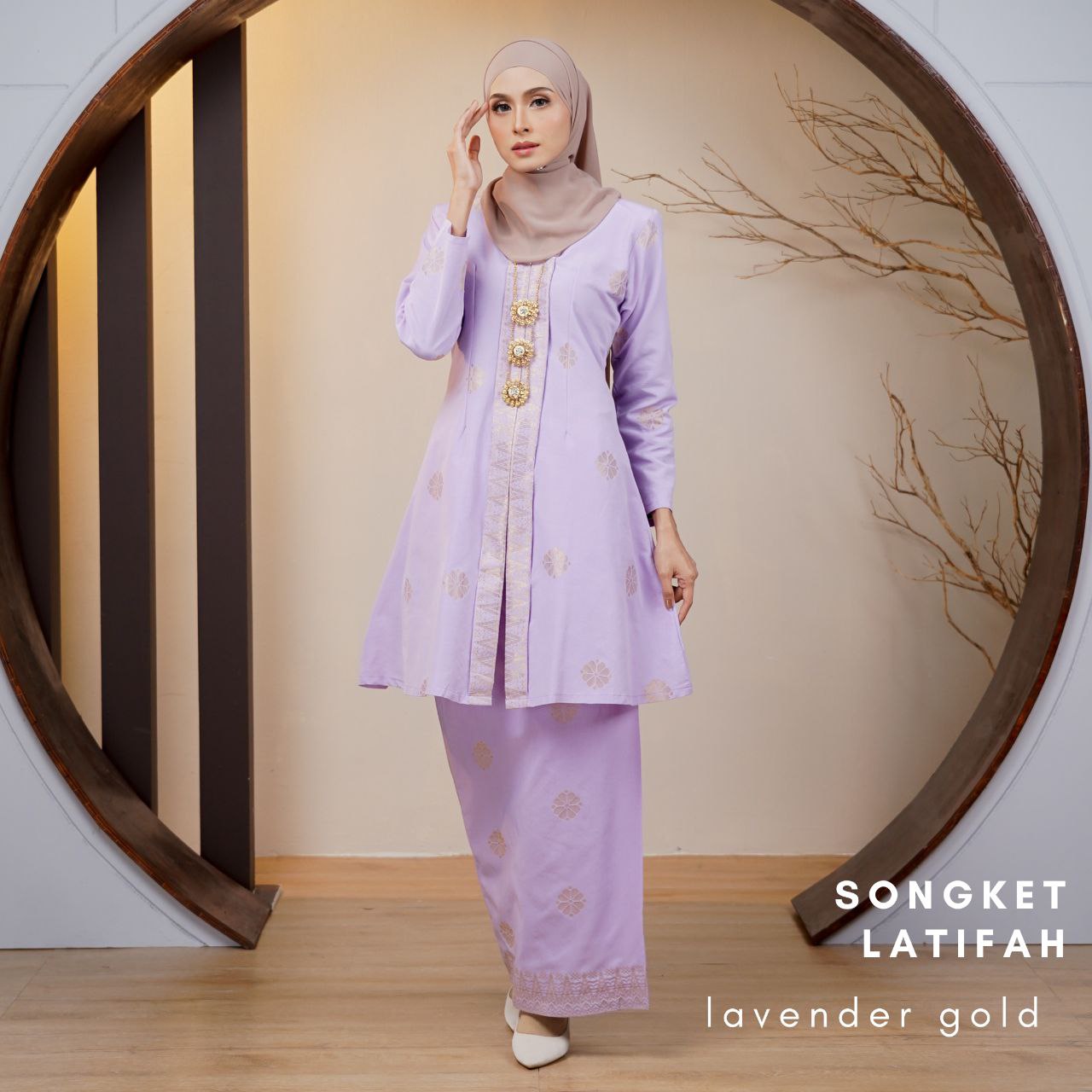 Kurung Songket Latifah (Kebarung)