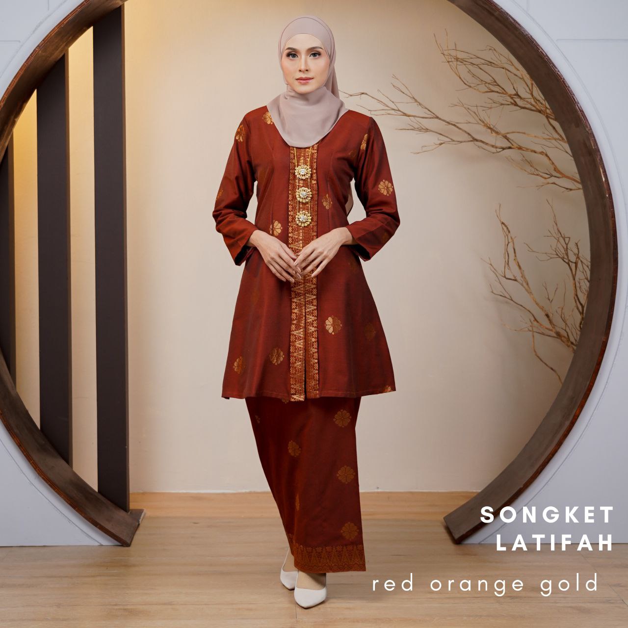 Kurung Songket Latifah (Kebarung)