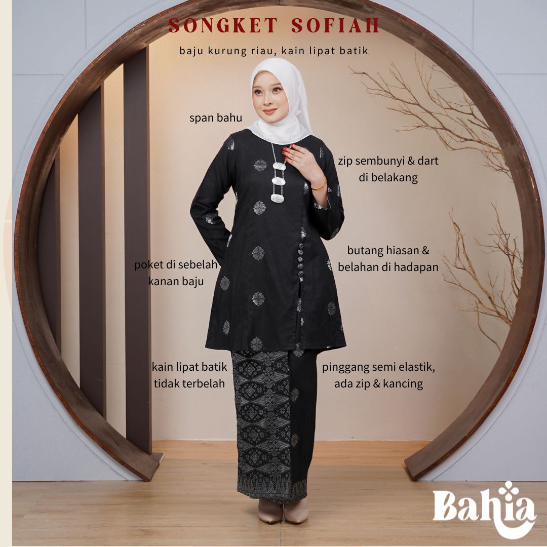 Kurung Songket Sofiah (Kurung Riau)