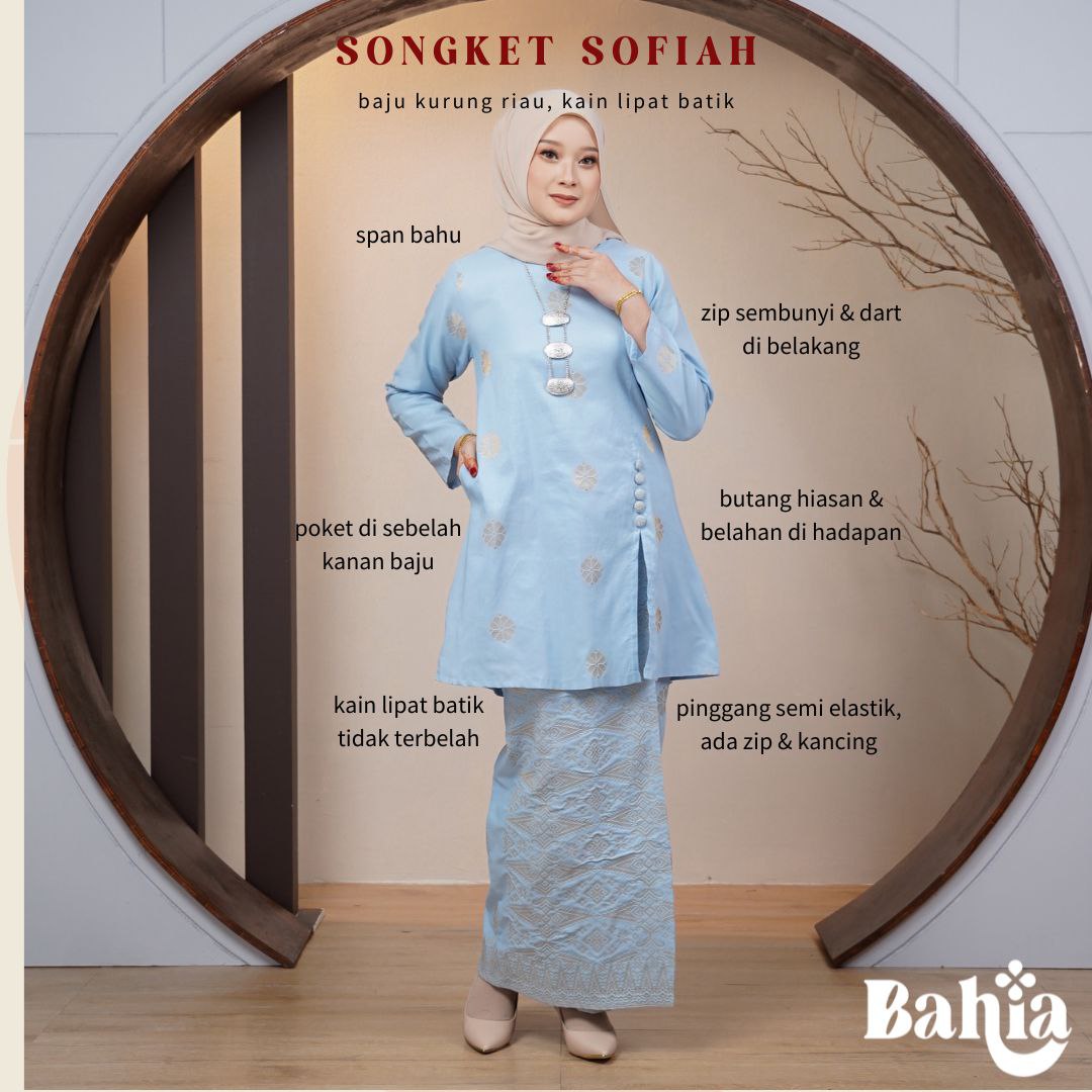Kurung Songket Sofiah (Kurung Riau)