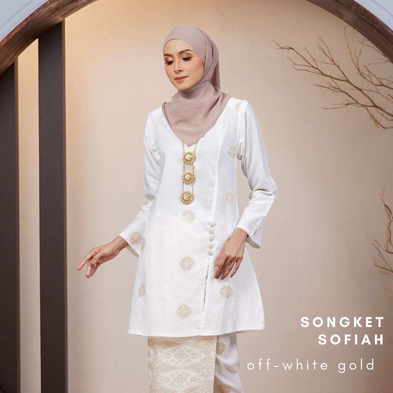 Kurung Songket Sofiah (Kurung Riau)
