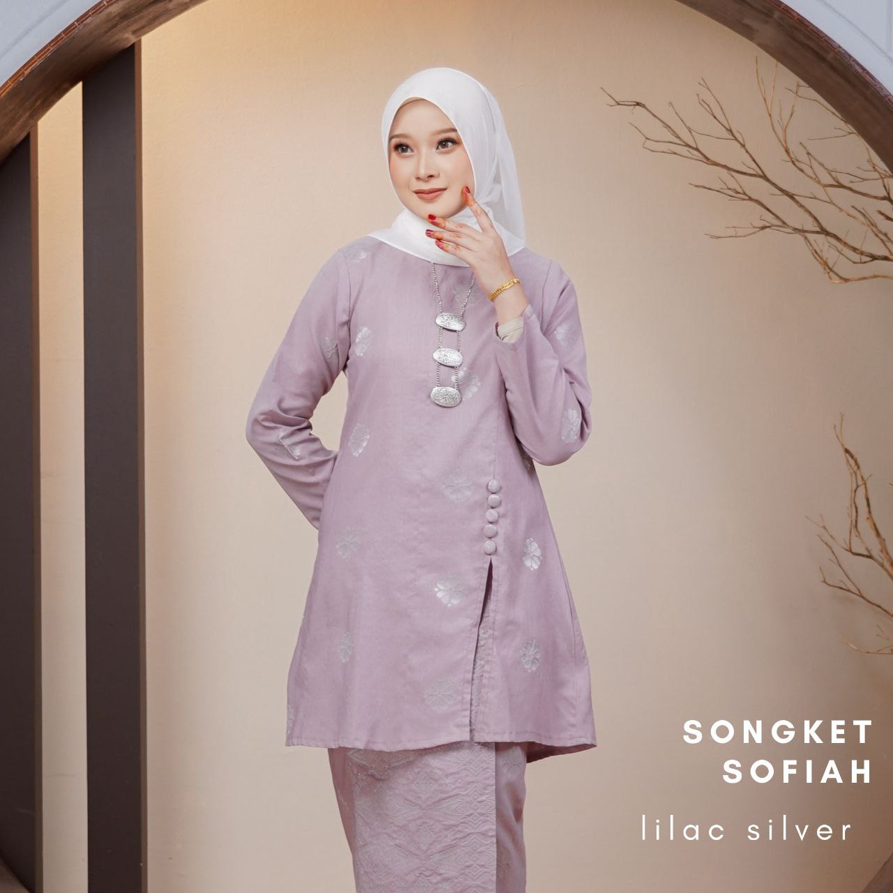 Kurung Songket Sofiah (Kurung Riau)