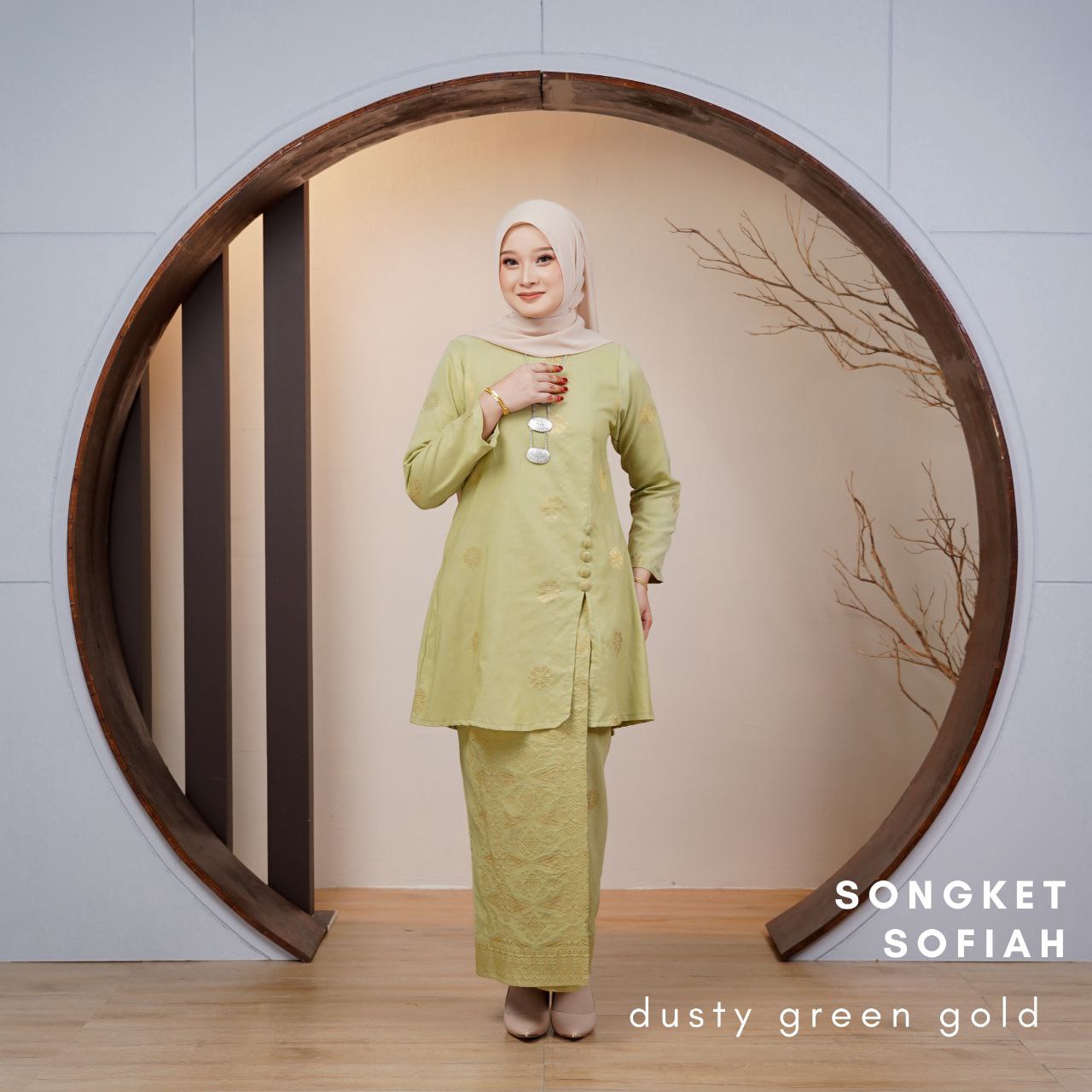 Kurung Songket Sofiah (Kurung Riau)