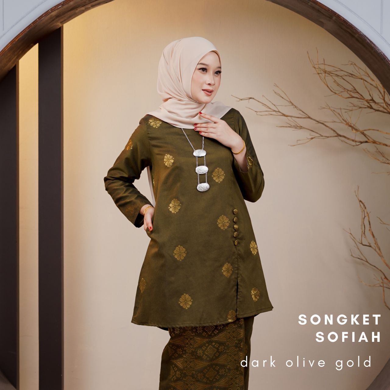 Kurung Songket Sofiah (Kurung Riau)