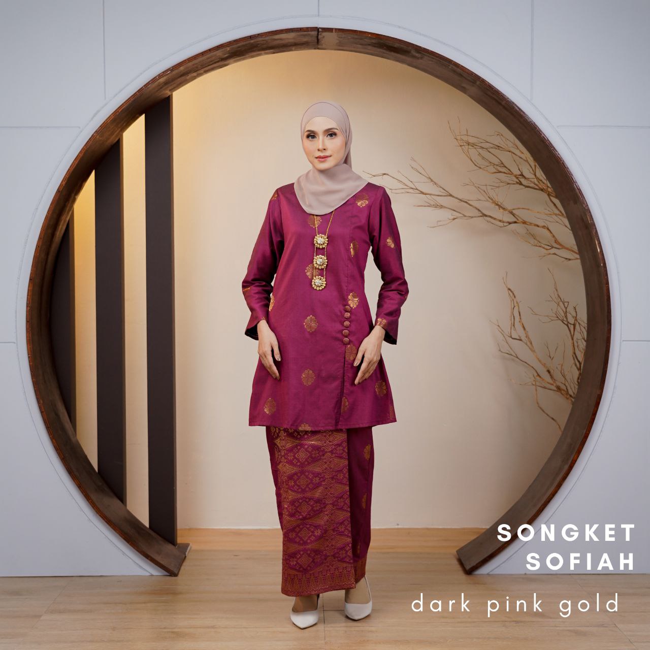 Kurung Songket Sofiah (Kurung Riau)