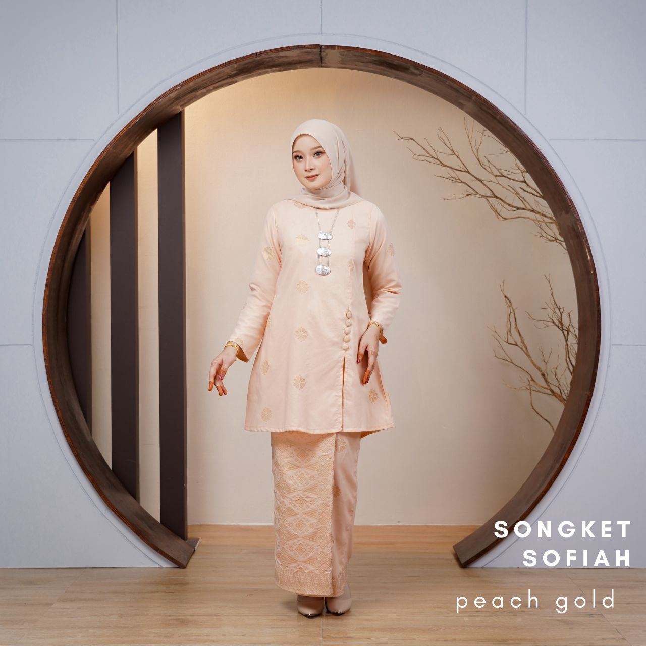 Kurung Songket Sofiah (Kurung Riau)