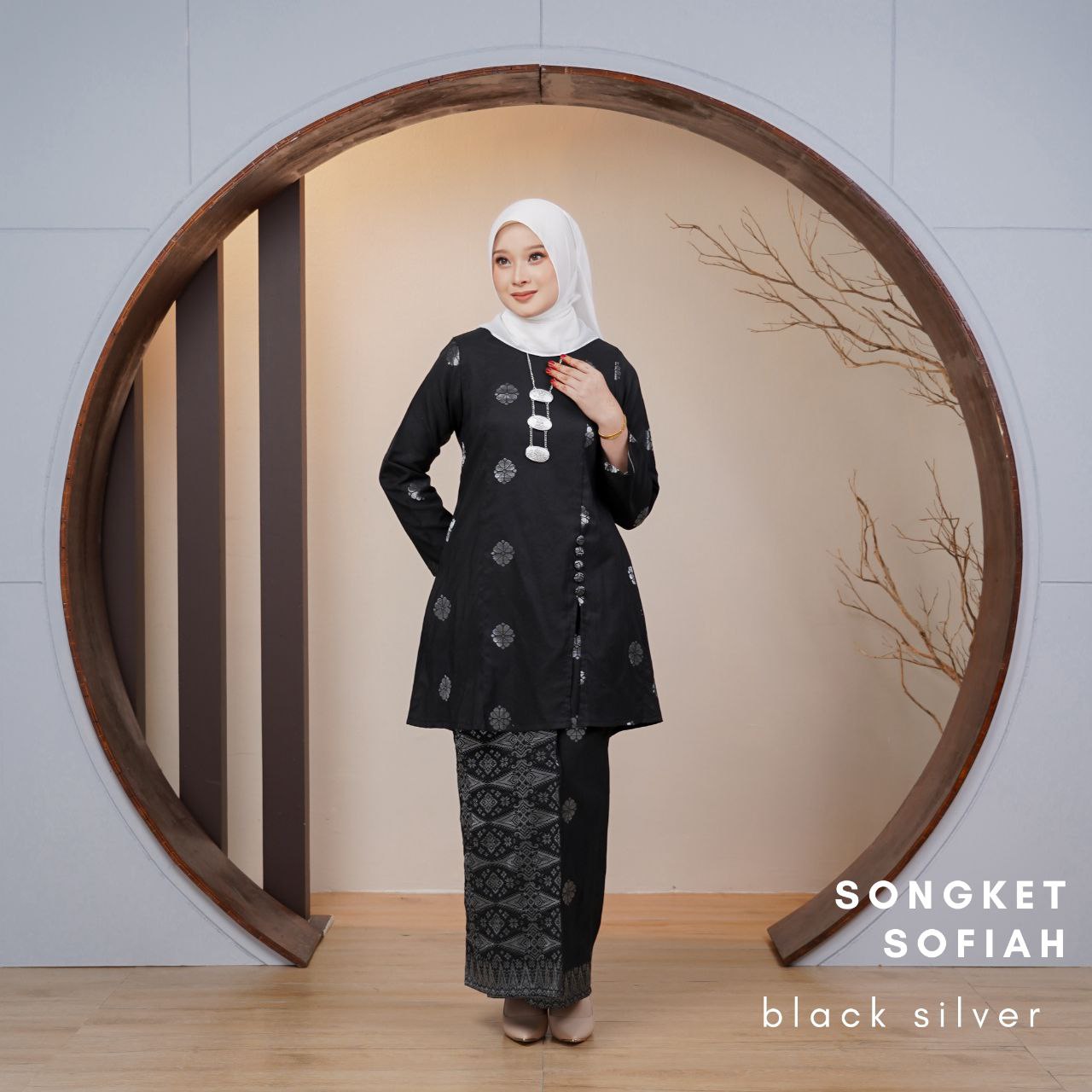 Kurung Songket Sofiah (Kurung Riau)