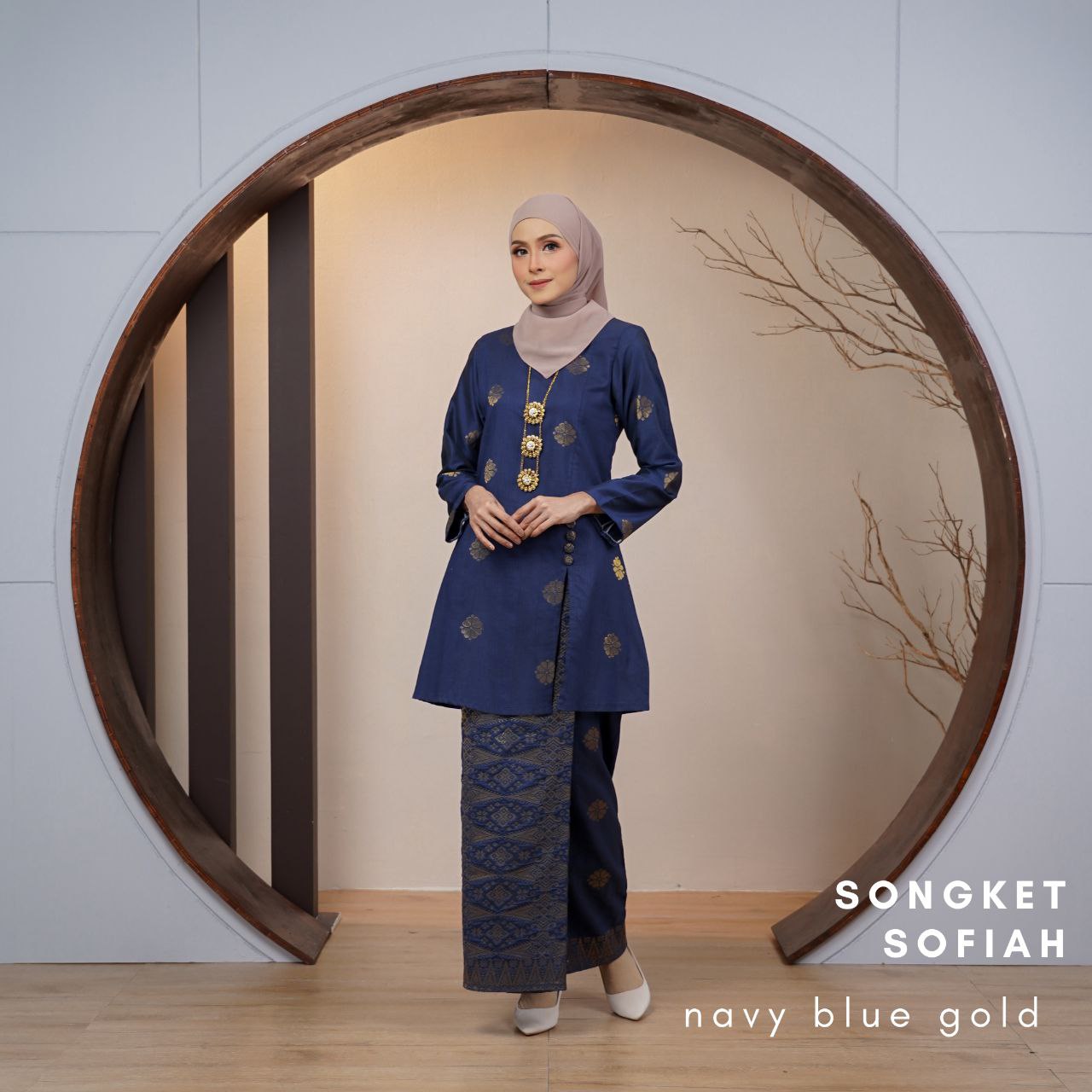 Kurung Songket Sofiah (Kurung Riau)