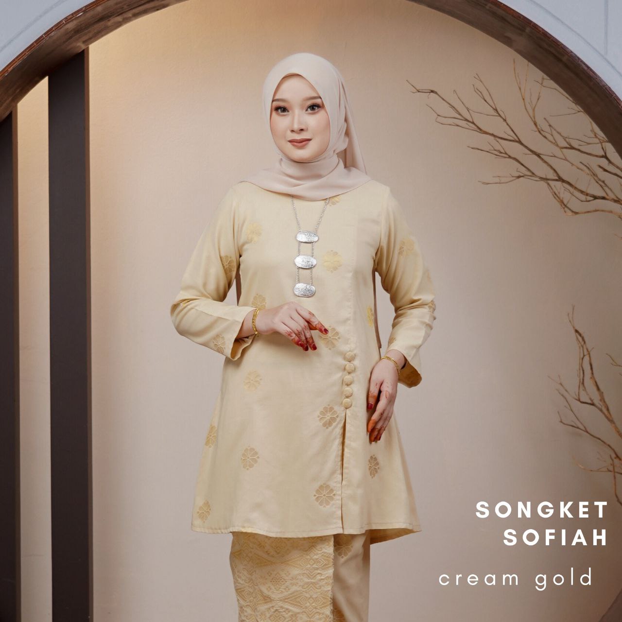 Kurung Songket Sofiah (Kurung Riau)